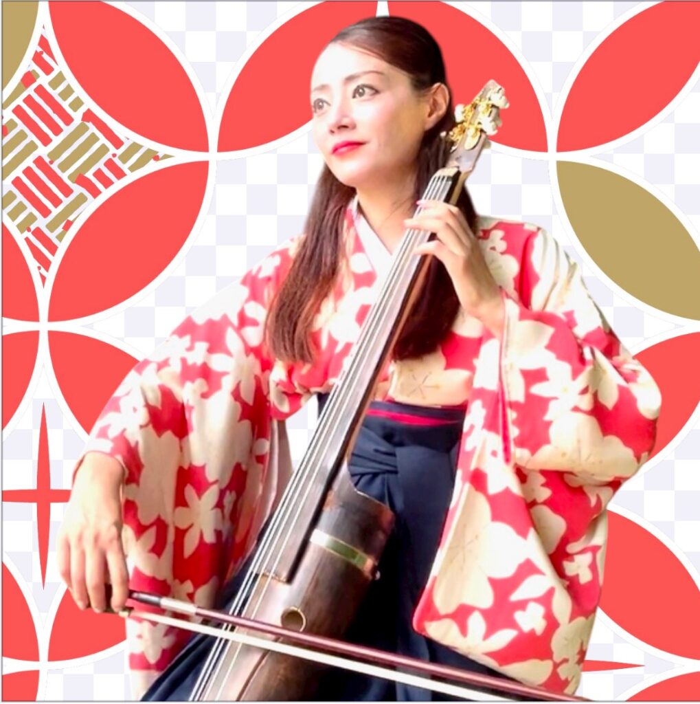 北九州ふるさと納税返礼品竹チェロインストラクターの式部いろは
